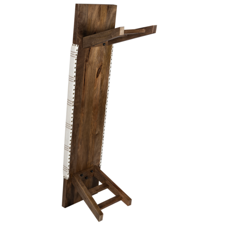 Rear view of Landour bench 120cm with wide slat support – buy online in Australia