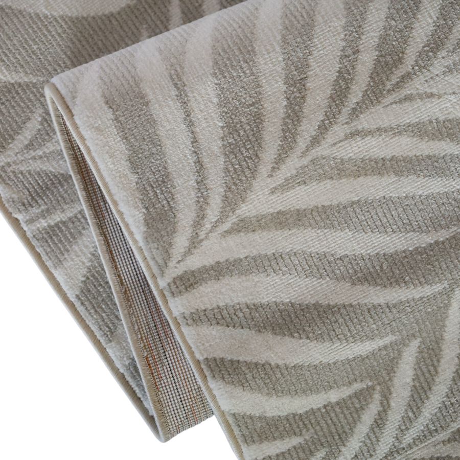 Manad Beige Botanical indoor Outdoor Large Rug