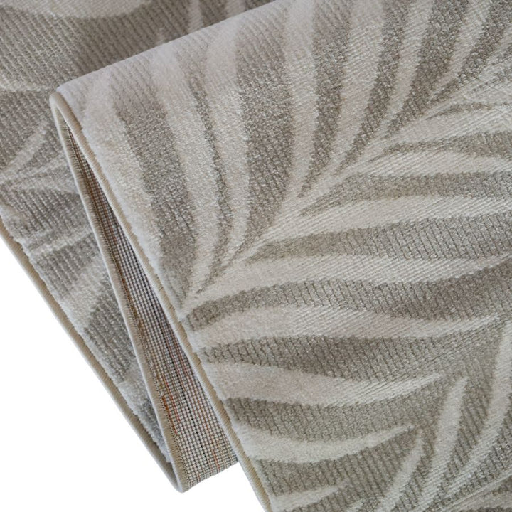 Manad Beige Botanical indoor Outdoor Large Rug