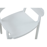 Shop Santacruz White Outdoor Chair