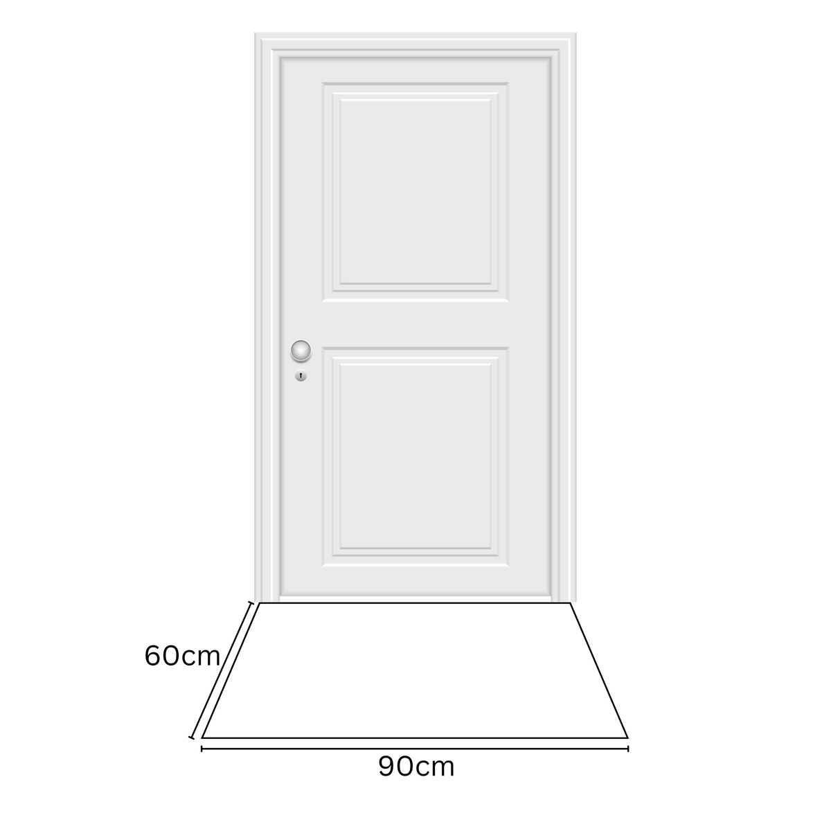 Durable ramp mat 60x90 cm with anti-fatigue surface – buy online in Australia