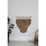 Close-up of jute weave texture – natural beige rug – 150x210 cm – sustainable home decor – buy online in Australia