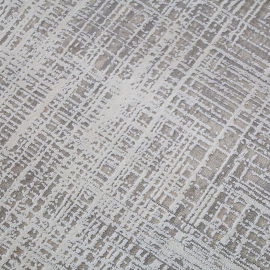 Amadeus Beige Modern Distressed Rug