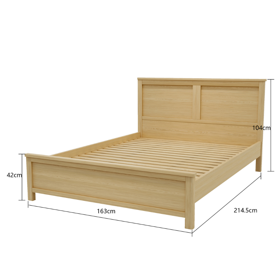 Safi Natural Queen Bed - Fab Habitat , Beds, 