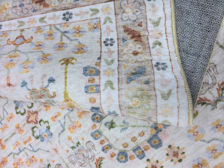 Hamilton Multicoloured Distressed Machine Washable Rug