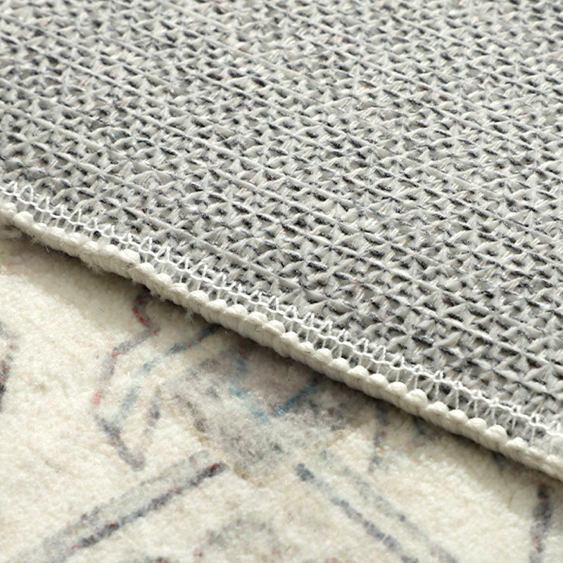 Santiago Grey Machine Washable Non Slip Kitchen Mat - Fab Habitat , Machine Washable Kitchen Mats, 