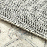 Santiago Grey Machine Washable Non Slip Kitchen Mat - Fab Habitat , Machine Washable Kitchen Mats, 