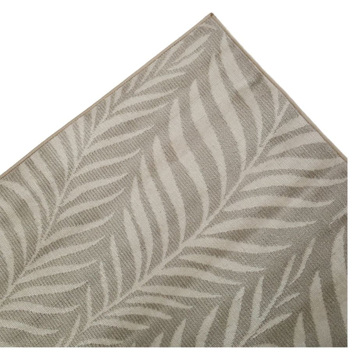 Manad Beige Botanical indoor Outdoor Large Rug