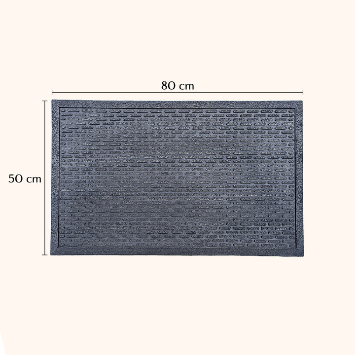 Capsule Rubber Doormat - Fab Habitat , Doormats, 