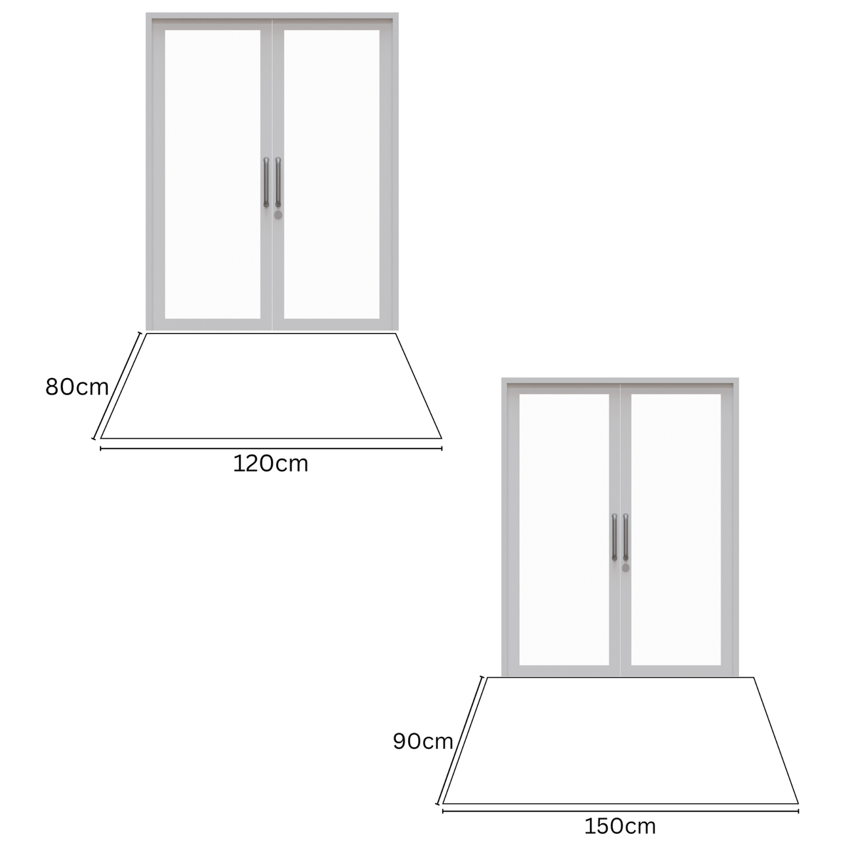 Ramp mat size options 80x120 cm and 90x150 cm – buy online in Australia