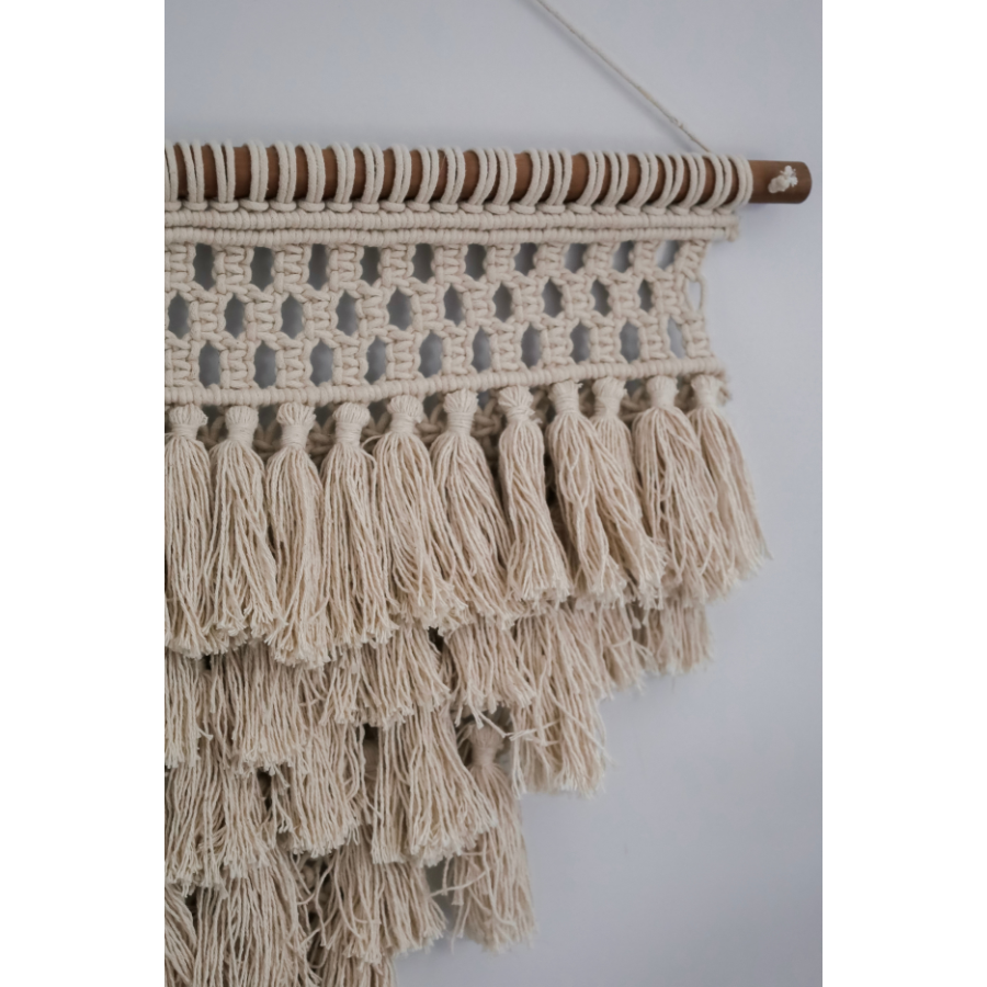 Jute rug close-up texture – neutral beige – 150x210 cm – handmade sustainable rug – buy online in Australia