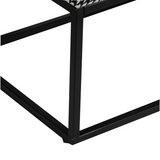 Benog acacia wood bench edge closeup – 120cm – Buy online in Australia