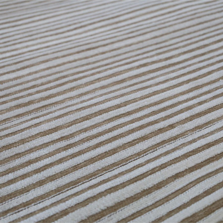 Seoul Beige Striped Indoor Outdoor Large Rug
