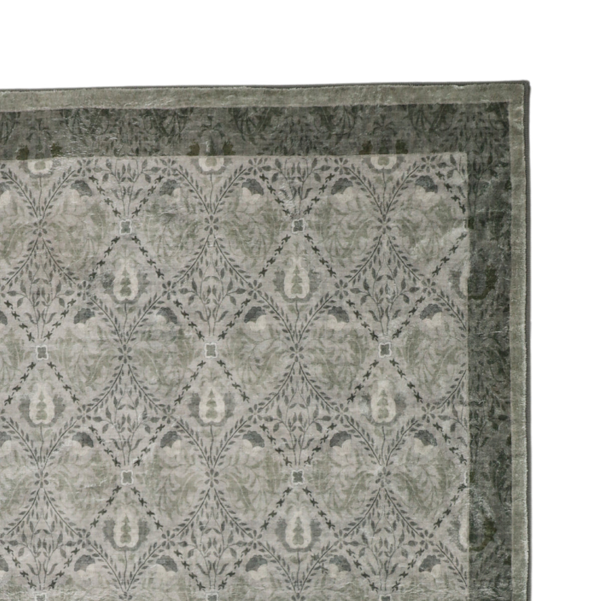 Aanya machine washable rug on timber floor 150x210cm - buy rugs online Australia