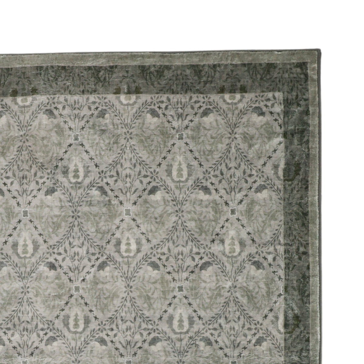 Aanya machine washable rug on timber floor 150x210cm - buy rugs online Australia