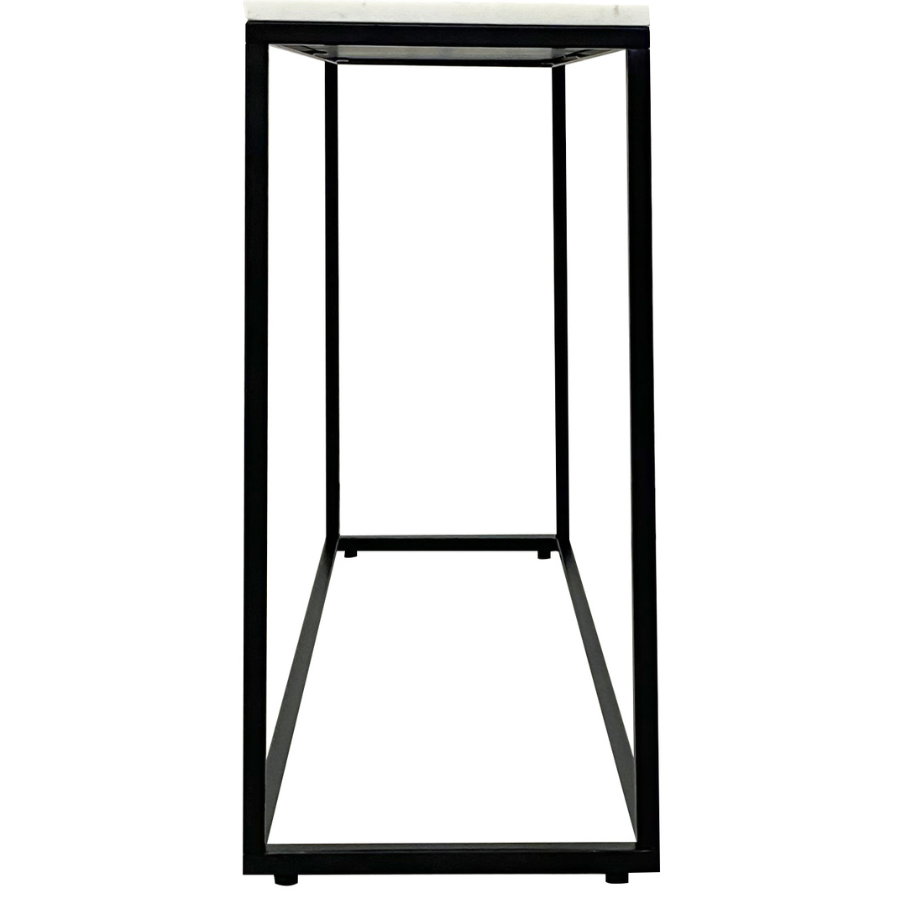 Agni Marble Top Console Table - Fab Habitat , Console Tables, 
