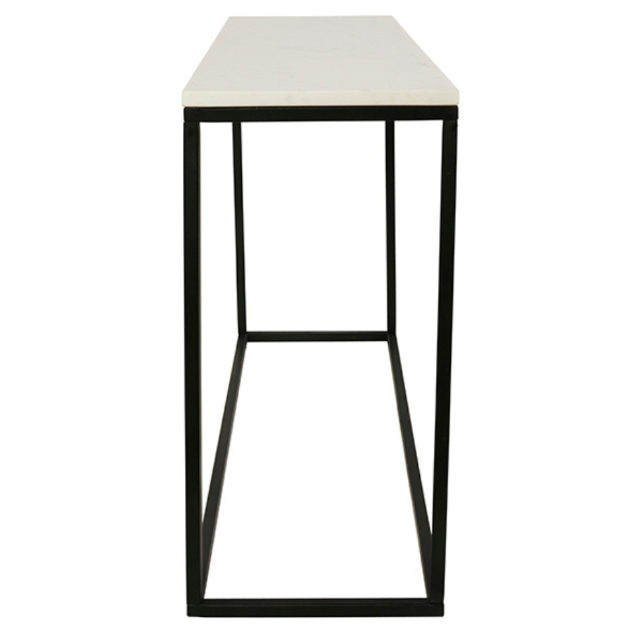 Agni Marble Top Console Table - Fab Habitat , Console Tables, [product_size],