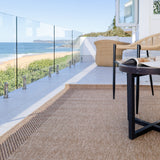Akita Black Indoor Outdoor Rug