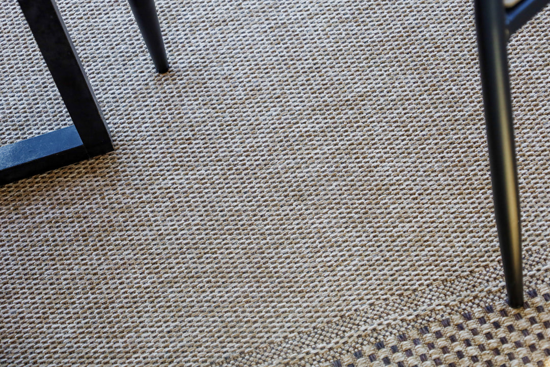 Akita Black Indoor Outdoor Rug