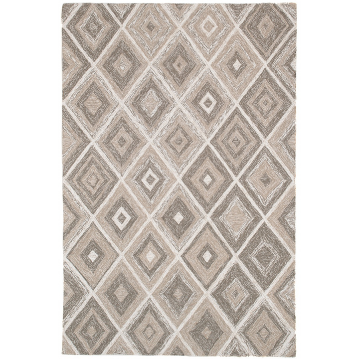 Alexandria Multicolour Beige P.E.T Indoor Outdoor Large Rug - Fab Habitat , Outdoor Rugs, 