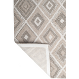 Alexandria Multicolour Beige P.E.T Indoor Outdoor Large Rug - Fab Habitat , Outdoor Rugs, 