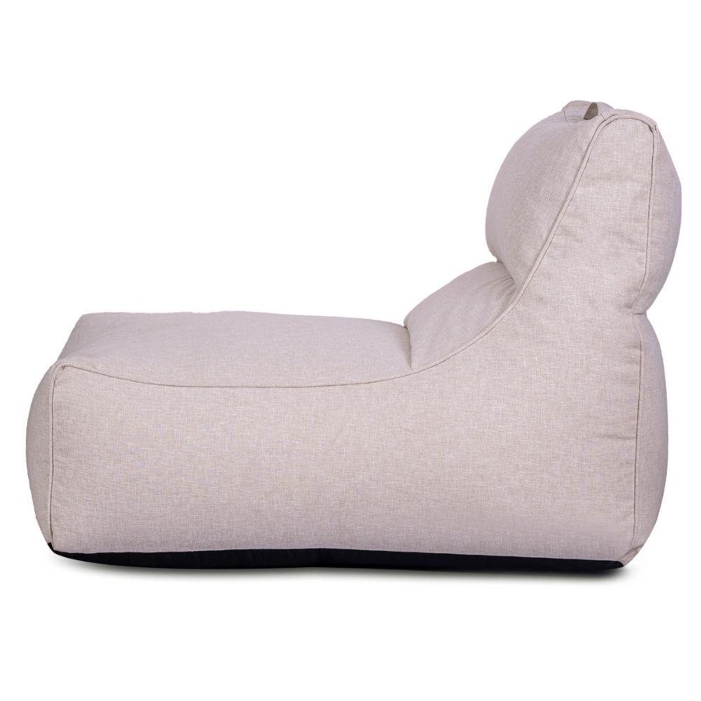 Altair Beige Outdoor Star Lounger Bean Bag with Handle & Pocket