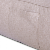 Altair Beige Outdoor Star Lounger Bean Bag with Handle & Pocket
