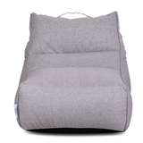 Altair Grey Outdoor Star Lounger Bean Bag with Handle & Pocket