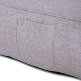 Altair Grey Outdoor Star Lounger Bean Bag with Handle & Pocket