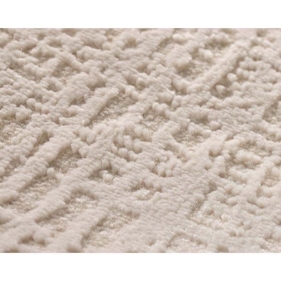 Amadeus Beige Modern Distressed Rug