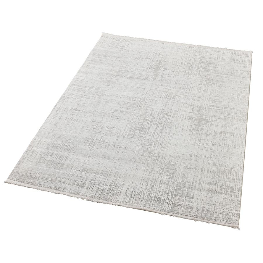 Amadeus Grey Modern Distressed Large Rug