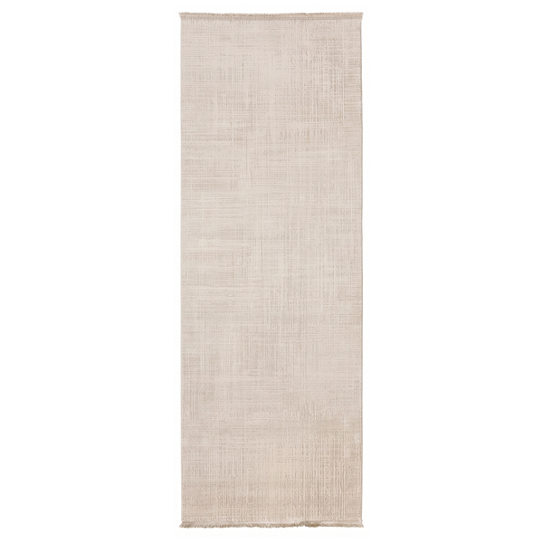 Amadeus Beige Modern Distressed Runner Rug