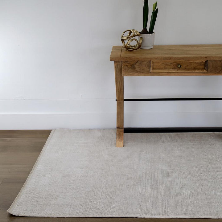 Amadeus Beige Modern Distressed Rug