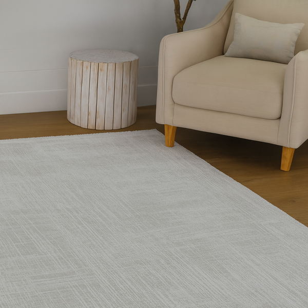 Amadeus Grey Modern Distressed Rug