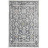 Anna Machine Washable Large Grey Rug - Fab Habitat , Rugs, 