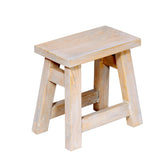 Apurva Light White Wood Accent Stool - Fab Habitat , Stool, 