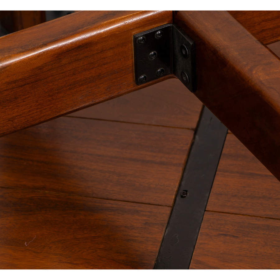 Arese wood console 120cm – back structure and support design – available online
