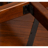 Arese wood console 120cm – back structure and support design – available online