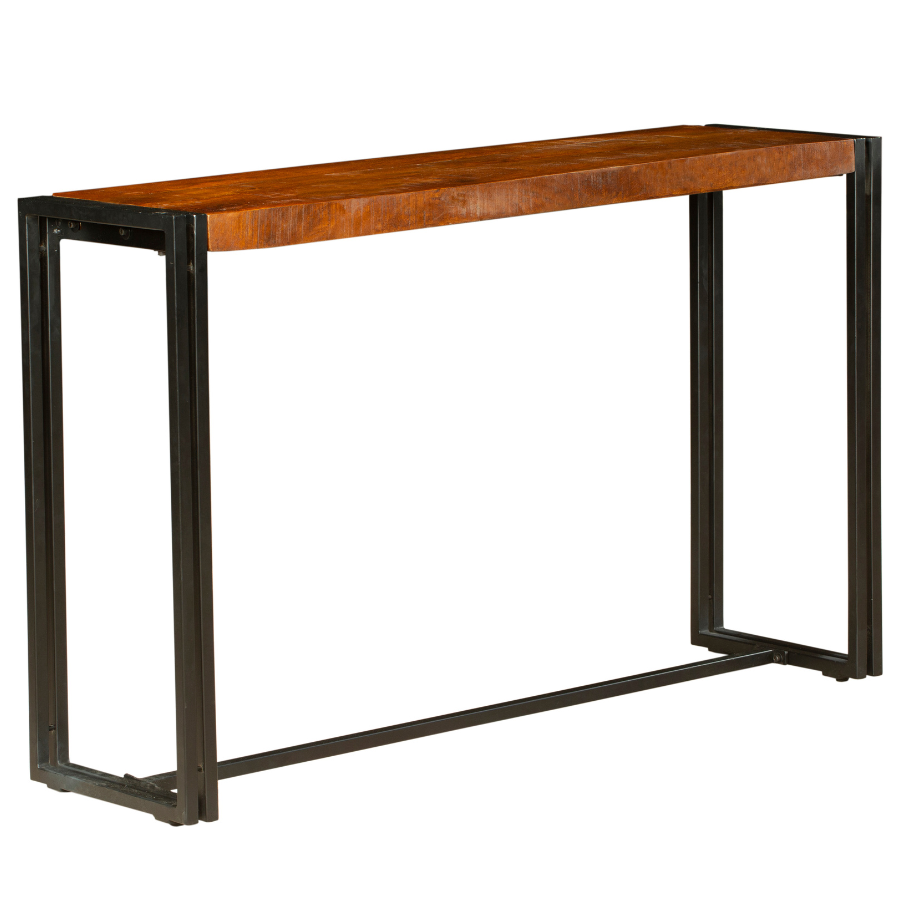 Astra Mango Wood Industrial Console Table - Fab Habitat , Console Tables, 