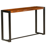 Astra Mango Wood Industrial Console Table - Fab Habitat , Console Tables, 