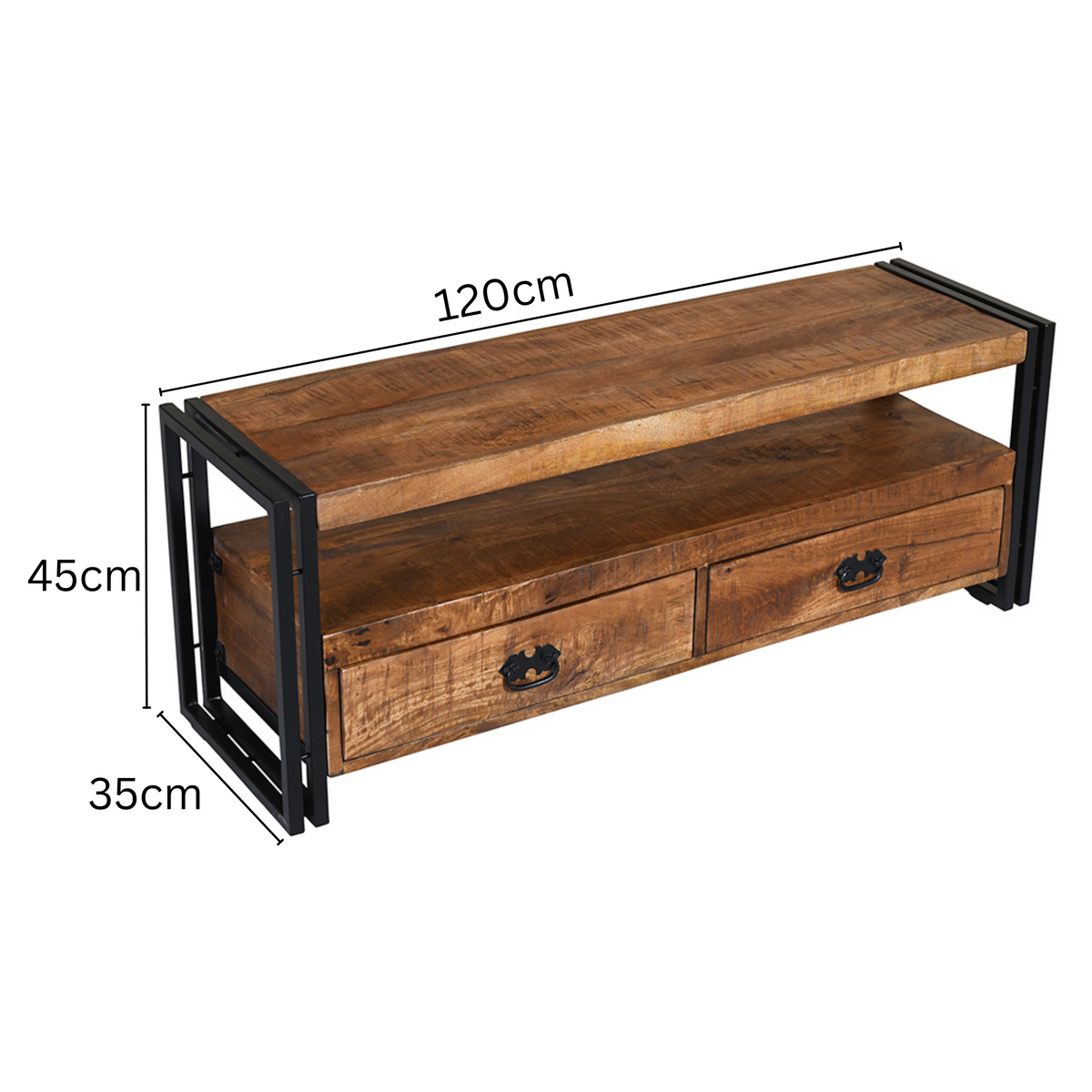 Astra TV Unit – Two Tone Entertainment Unit – Buy TV Units Online in Australia