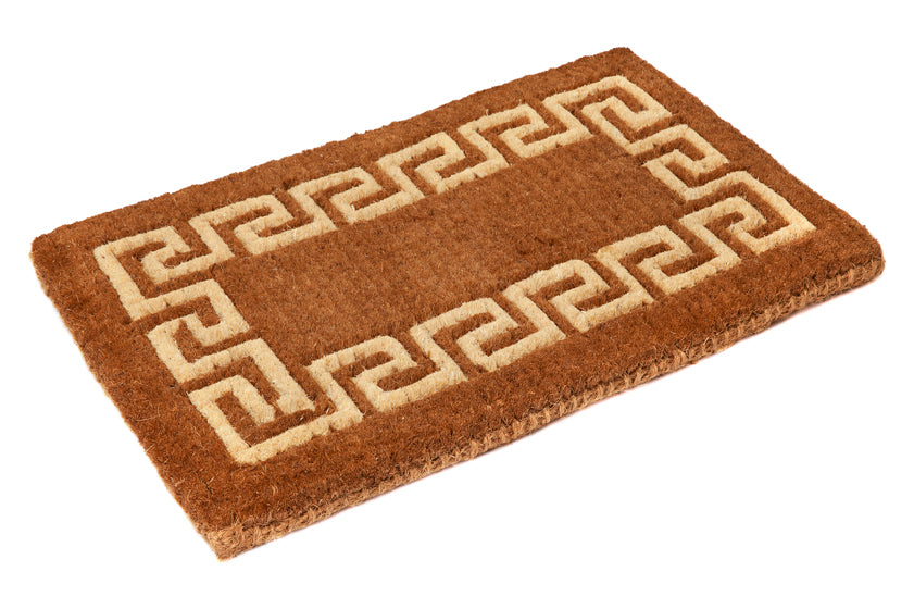 Athens Two Toned Thick Coir Doormat - Fab Habitat , Doormats, 