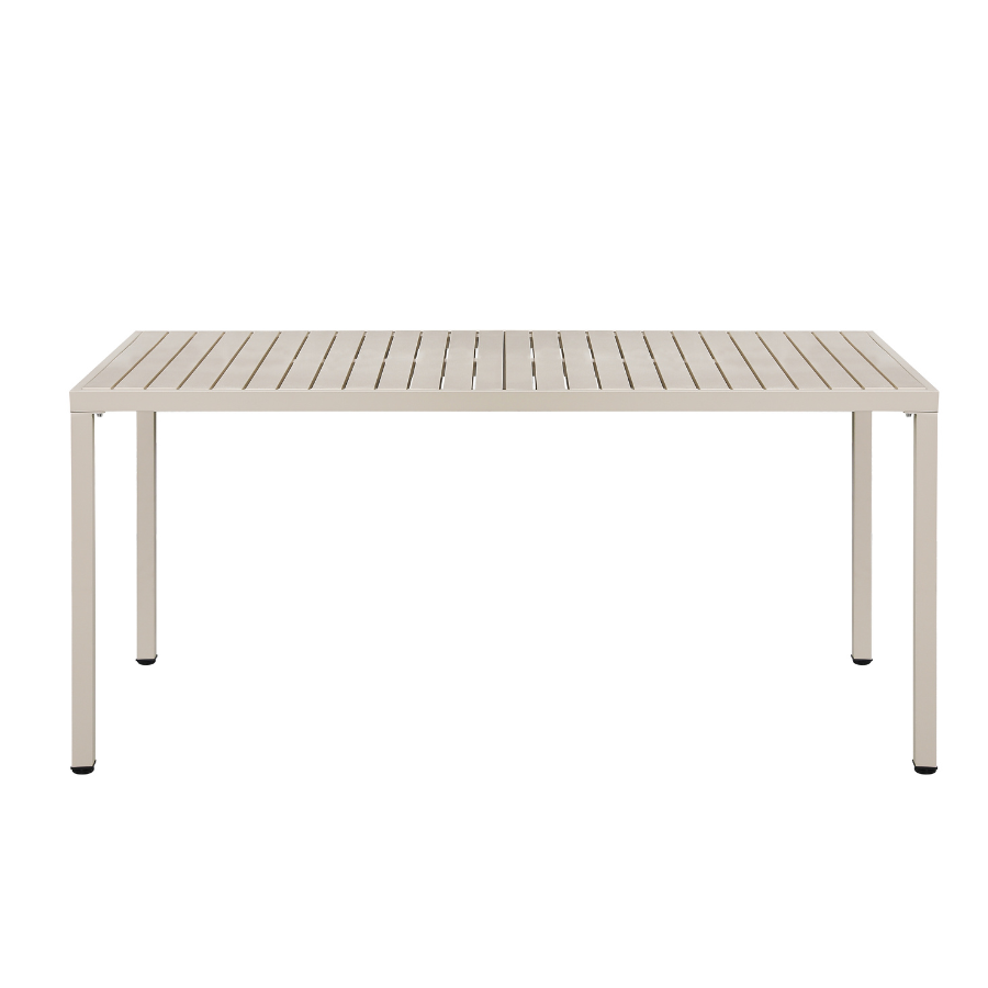 Aurora 164 cm dining table in pearl cream – modern rectangular design – buy online in Australia