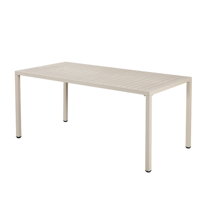 Aurora Pearl Cream 164cm Outdoor Dining Table