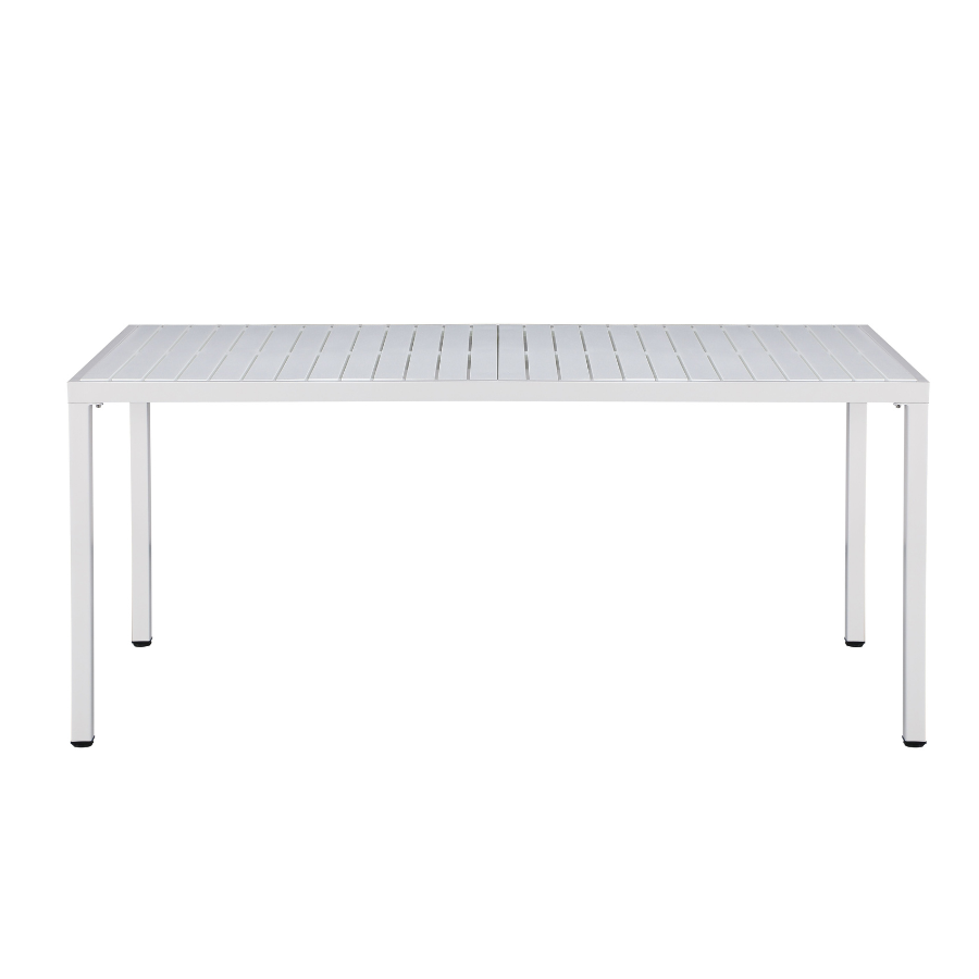 Aurora 164 cm dining table – clean white finish – modern dining table – buy online in Australia