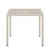 Aurora round table 80 cm – pearl cream finish – modern small dining table – buy online in Australia