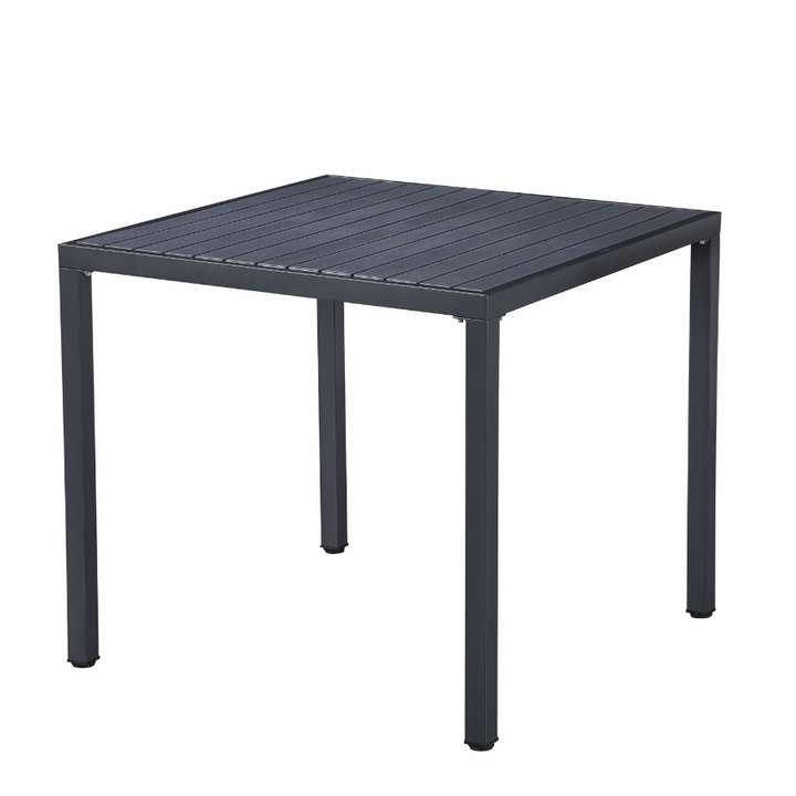 Aurora Black 80cm Outdoor Dining Table