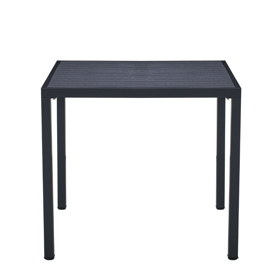 Aurora Black 80cm Outdoor Dining Table