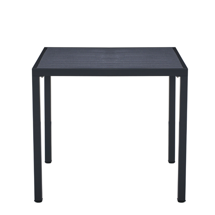 Aurora Black 80cm Outdoor Dining Table