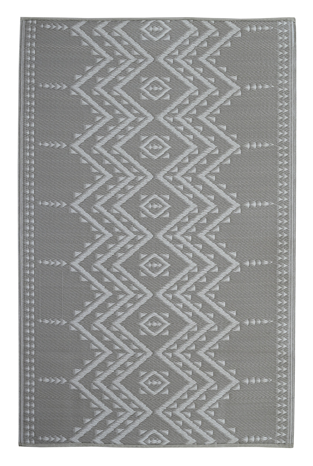 Ayana Grey Recycled Plastic Outdoor Rug